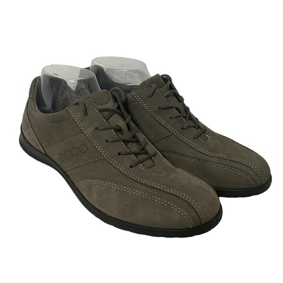 Ecco Shoes Ecco Sky Tie Lace Up Flat Womens 39 Us 885 Brown